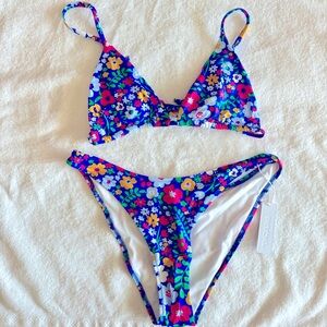 BRIGHT Swimwear bathing suit in “Lily Garden”